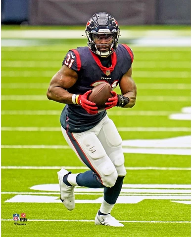 David Johnson Houston Texans Unsigned Running Photograph Cover