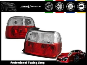 Luces traseras para BMW E36 1990-1999 rojo compacto blanco - Imagen 1 de 2