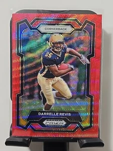 Fútbol americano Panini Prizm Draft 2024 Ruby Wave #94 Darrelle Revis Pitt Panthers - Imagen 1 de 6