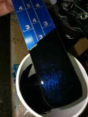 APS 5 Ltr Midnight Blue/Black Pearl Solvent Basecoat Paint Metallic