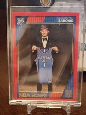 2016-17 Panini NBA Hoops - Rookies Red #271 Domantas Sabonis RC /49