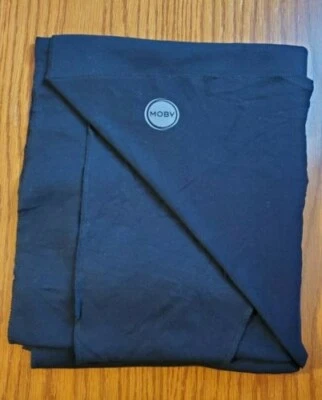 Детская переноска Moby Classic черная вмещает 8-35 фунтов б/у в отличном состоянии 100% хлопок - Изображение 1 из 4