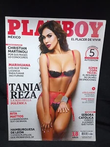 PLAYBOY Rare TANIA REZA Magazine Mexican Edition JANUARY 2016 - Picture 1 of 4