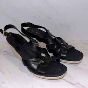 NUOVI sandali con zeppa in cristallo Cole haan taglia 5,5. (P20) - Foto 1 di 5