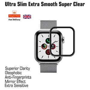iWatch Series 7,6,5,4,3,2,1 SE, 2nd GEN Tempered Glass Screen Protector - Picture 1 of 12