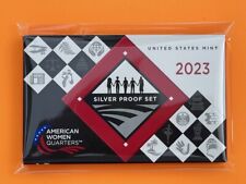 2023 S American Women Quarters Silver Proof Set - 5 99.9% silver quarters