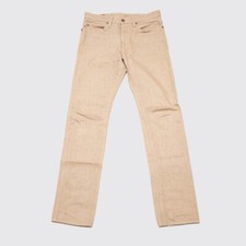Freenote Cloth Rios Jean W31 Tan Slim Straight Japanese Denim
