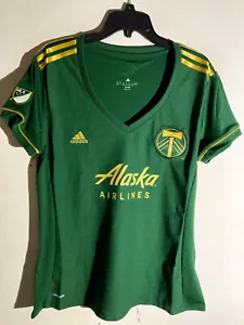 Adidas Women's MLS Jersey Portland Timbers Team Green Size 2XL - Picture 1 of 2