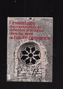 Inventaire des monuments et richesses artistiques dans les Alpes de Hte Provence - Picture 1 of 5