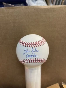 Edie Falco signierter RAWLINGS MLB BASEBALL ""Carmela"" Sopranos Beckett selten! - Bild 1 von 2