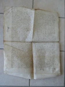 DOC MS 1524 : Vente terre Antony BONNETIER DE PARIS. - Picture 1 of 4
