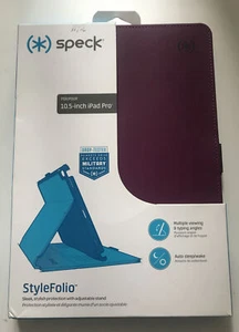 Speck StyleFolio iPad 2019 10.5 In iPad Pro Sleek Stylish Protection W Adj Stand - Picture 1 of 2