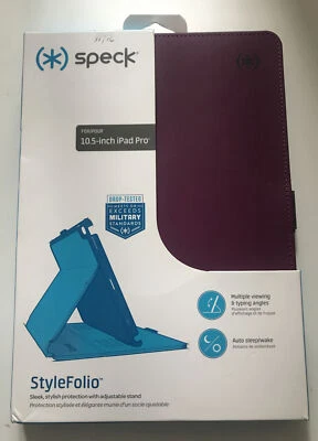 Speck StyleFolio iPad 2019 10.5 In iPad Pro Sleek Stylish Protection W Adj Stand - Image 1 of 2