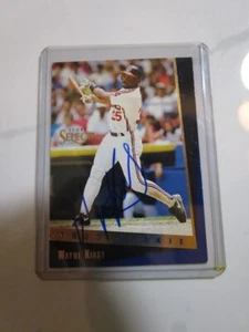 Autographed Signed - 1993 Score Select Rookie & Traded Wayne Kirby #56T - Picture 1 of 1