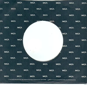 (12) ORIGINAL MCA RECORDS COMPANY SLEEVES   (BLACK)                  (NO RECORD) - Picture 1 of 1