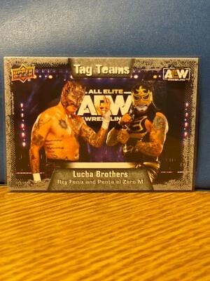 2022 Upper Deck AEW Tag Teams #82 Lucha Brothers wrestling card - Image 1 of 2
