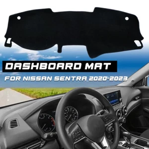 Armaturenbrett Abdeckung Matte Sonne Schutz Schwarz für Nissan Sentra 2020-2023 - Bild 1 von 6