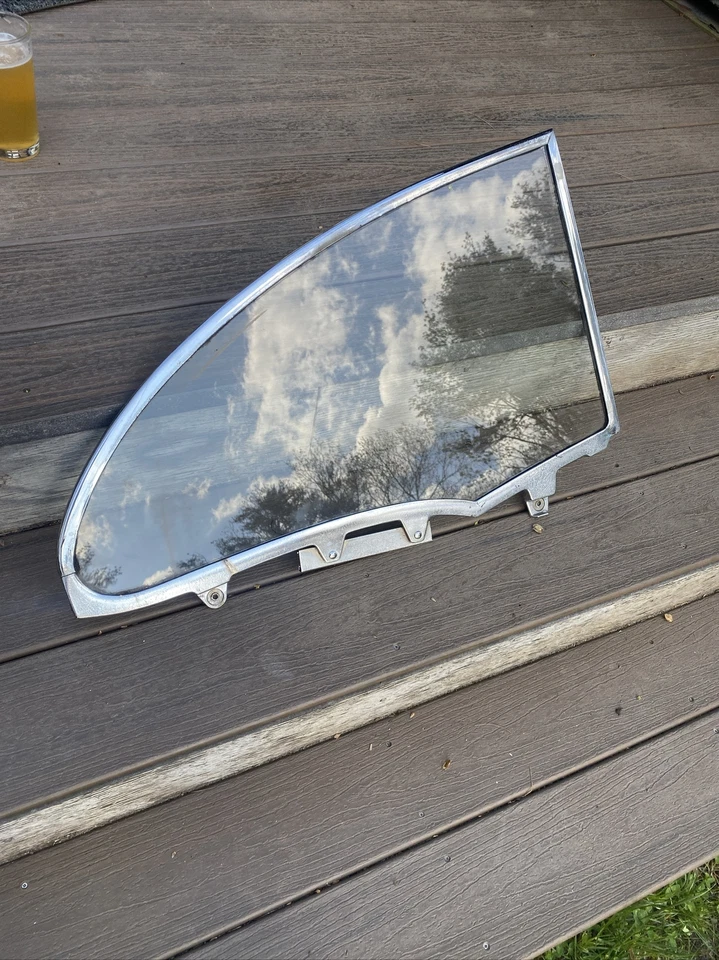 Chevy Belair Pontiac Star Chief 1955 56 57 cupé de 2 puertas cuarto trasero derecho vidrio Foto 1 de 4