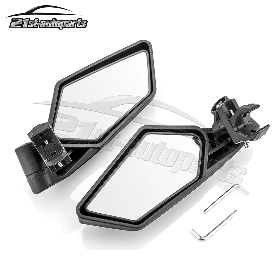 Espejos retrovisores laterales ajustables a prueba de roturas para Polaris RZR Pro XP/XP 4 UTV 2020-2025 Foto 1 de 4