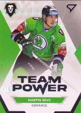 2021-22 Czech SportZoo Team Power #10 Martin Sevc
