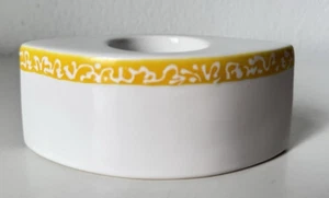 Gmundner Keramik Selektion gelb Teelichthalter 12,5 cm GK1384 (2412DE8) 09/25 - Imagen 1 de 4