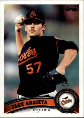 2011 Topps #393A Jake Arrieta - NM - Image 1 of 2