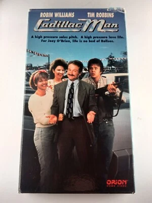 Cadillac Man (VHS) 1990 Robin Williams, Tim Robbins, Pamela Reed TESTED Foto 1 de 3