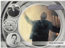 JAMES BOND : 40th Anniversary Base Card #12 - "Goldfinger"