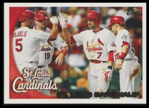 2010 Topps #232 St. Louis Cardinals St. Louis Cardinals - Picture 1 of 1