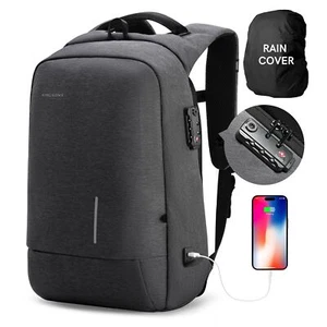 Kingsons Laptop Backpack, Slim Business Travel Computer Bag with USB Charging... - Picture 1 of 11