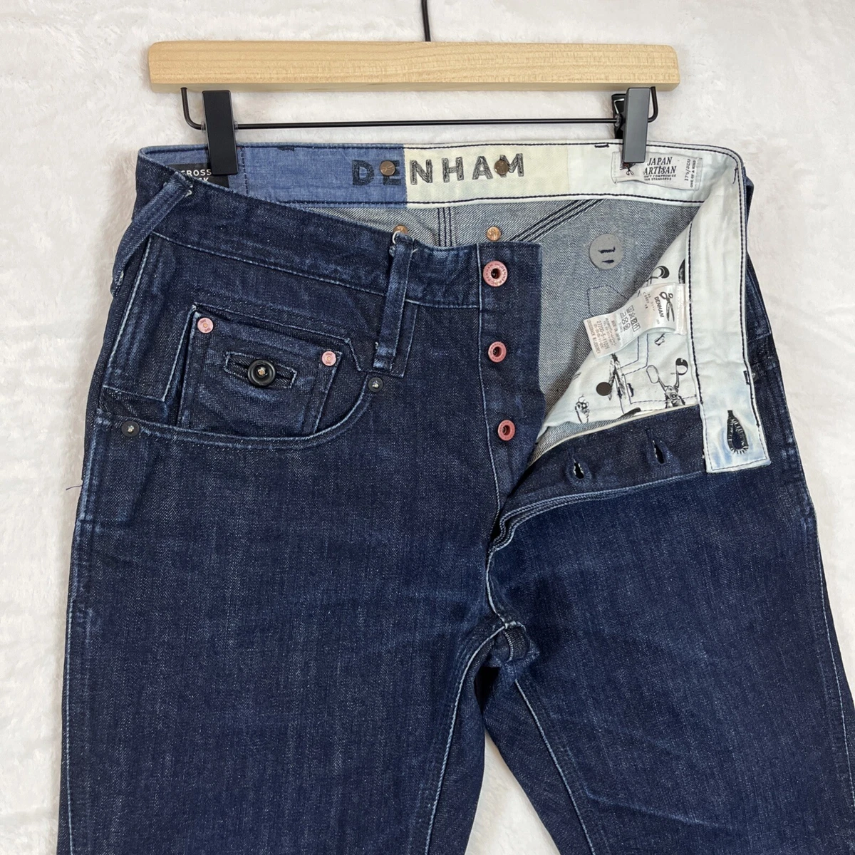 Denham Men's Crossback Mijosorev Jeans 174 of 320 Made in Japan