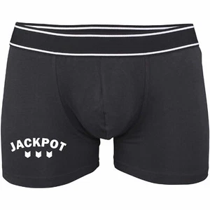 Boxershort Herren vorn JACKPOT - lustiges Motiv - Spruch 10 - Bild 1 von 15