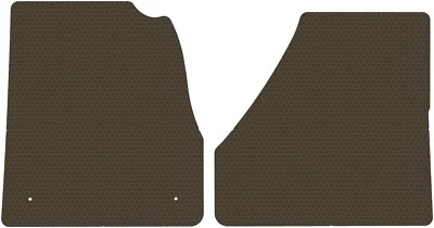 Alfombrillas de goma para todo tipo de clima Freightliner Cascadia marrón 2 piezas 2018-2023 Foto 1 de 3