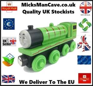 Henry Thomas The Tank Engine Wooden Toy Train Magnetic Brio Compatible - Picture 1 of 2