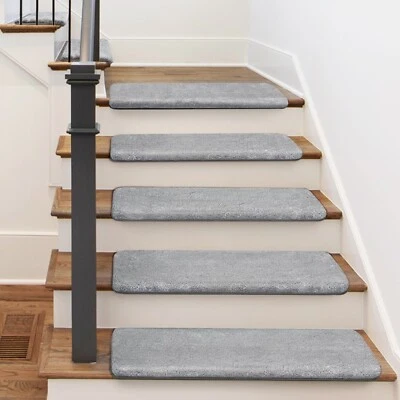 Alfombra Bullnose PURE ERA peldaños de escalera antideslizantes autoadhesivos ultra felpa suave Foto 1 de 4