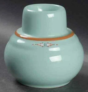 Noritake Stoneware BOULDER RIDGE #8674 Hurricane Lamp Bottom Only Very Good - Picture 1 of 2