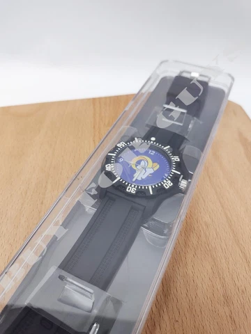Men's Black Watch - Los Angeles Rams -Blue and Gold Ram  Model Three Watch (NFL) Cover