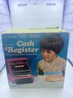 Vintage TOM THUMB Pink Toy Cash Register Original Box w/Play Money Model 1549