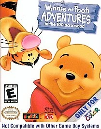 Disney's Winnie the Pooh: Adventures in the 100 Acre Wood (Nintendo Game Boy Color, 2000)