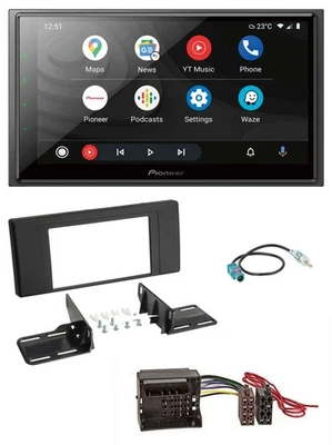 Pioneer USB 2DIN DAB MP3 Bluetooth Autoradio für Land Rover Range Rover Vogue L3 - Bild 1 von 4