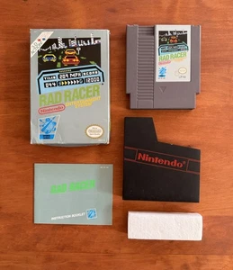 Rad Racer (Nintendo NES) CIB Completo con Manual - Probado y Envío Rápido - Imagen 1 de 11