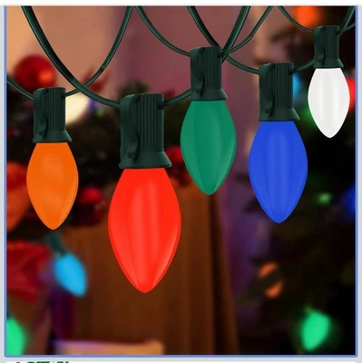 🔥NEW🔥LNGUISTIC - C7 LED Christmas String Lights 25 FT (FREE SHIPPING)