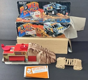 Matchbox Power Devils Desert Garage Spielset Box nur Teile Toyota #38 - Bild 1 von 12