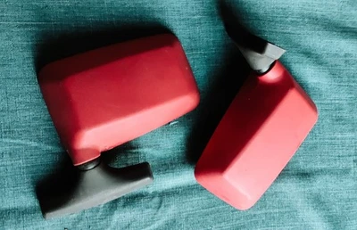 2 rétroviseurs rouge neufs Renault 5 TS gtl Talbot Samba.. - Photo 1/2