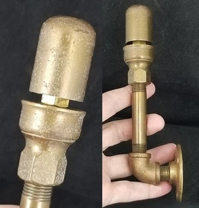 Vintage Messing kleine Dampfpfeife GEPRÜFT FUNKTIONIERT Wandaufsteller oder nicht - Bild 1 von 7