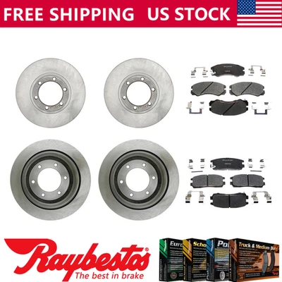 Kit de rotores de freno y pastillas de cerámica para Honda Passport 1994 - Raybestos Foto 1 de 4