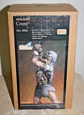 Jimmy Flintstone's Crom Testors HSO Model Master 1/8 Resin Figure Kit #4904 - Image 1 of 4