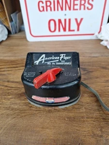 VINTAGE 1966 GILBERT AMERICAN FLYER #1 1/2 B 50 WATT TRANSFORMATOR GETESTET SEHR GUTER ZUSTAND - Bild 1 von 7