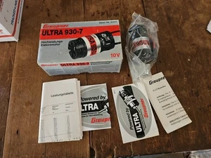 Graupner Ultra 930-7 6342 10v Motor NEW IN BOX NOS FREE SHIPPING - Picture 1 of 4