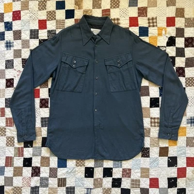 Vintage Y2k Maison Margiela Line 10 Comm 2002 Button Up Shirt Mens Sz 1 Italy - Image 1 of 4